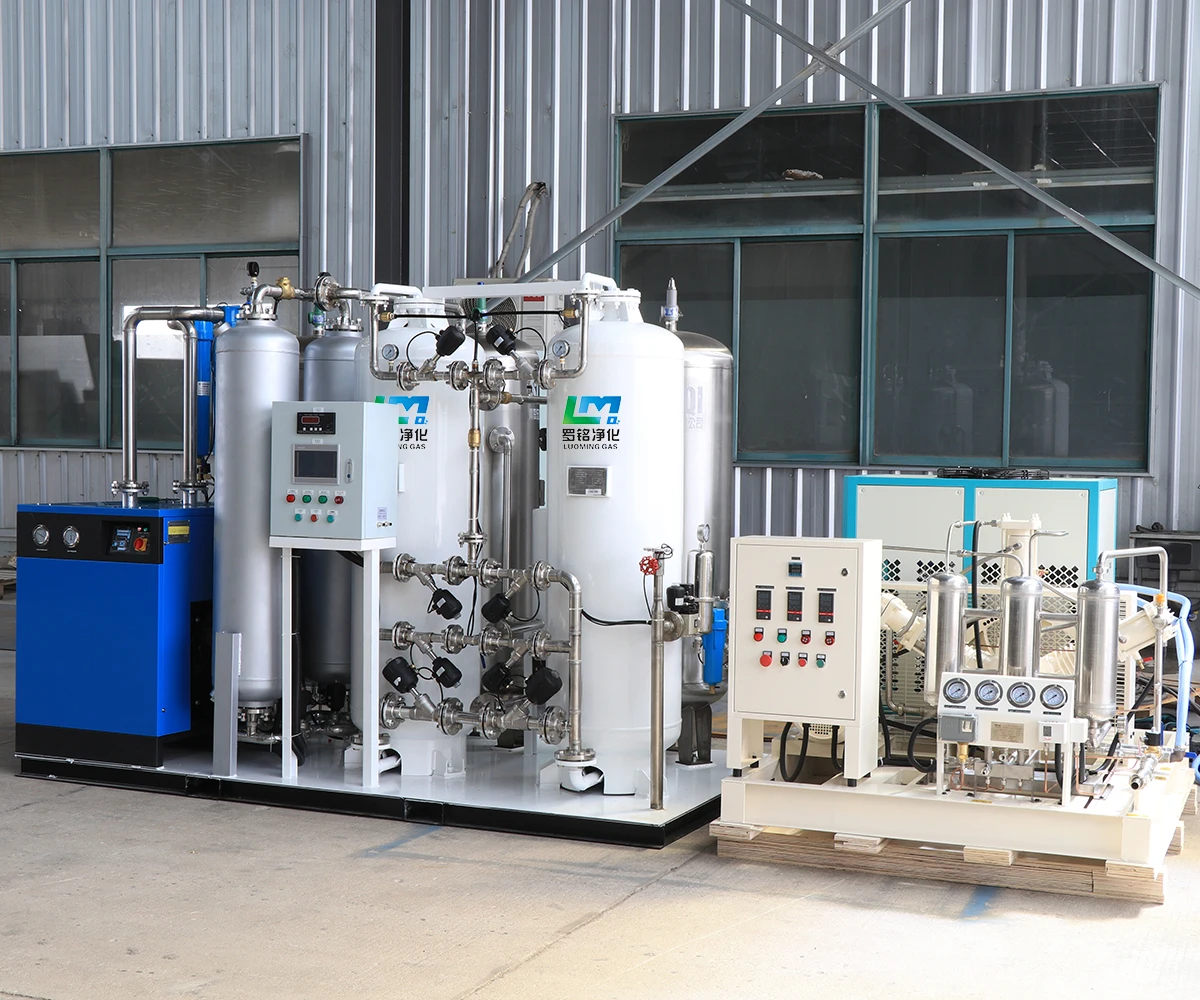 Automatic oxygen generator system oxygen concentrator for laser cutting and welding industry