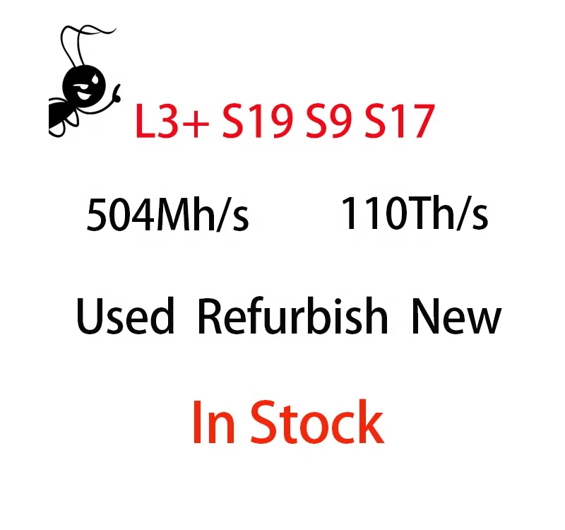 In Stock Used L3+ ASIC L3++ GPU ASIC L3+ Graphics Cards RTX 3090 3080 3070 GTX 1660 Super RX 580 L3+