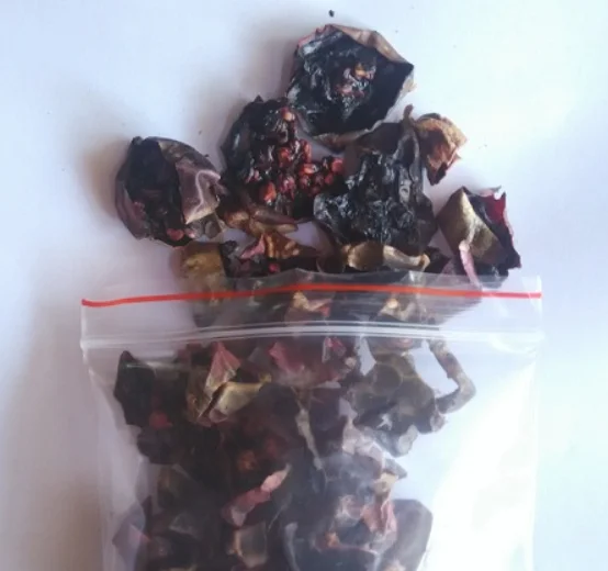 New dried cochineal drooping prickly pear Barbary fig sliced Opuntia monacantha dried fruits for food tea