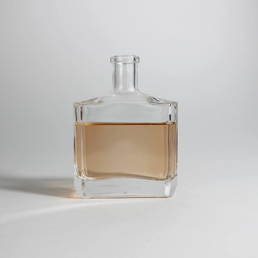 100ml Alcoholic beverage juice drinks liquor wine whiskey small mini sample glass bottle with lid