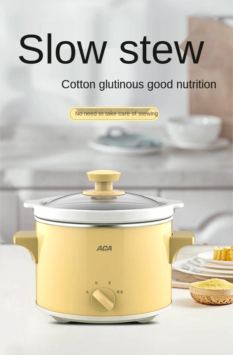 wholesale 800W Mini Easy Carry Electric Multi Cooker Pot for Hotpot Nutritional slow cooker