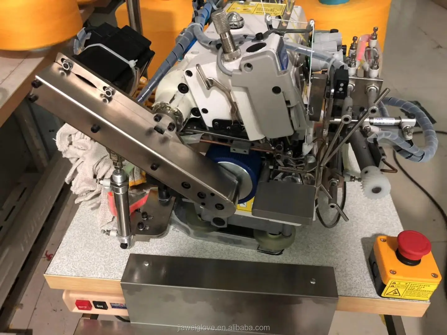 automatic sewing glove overlock sewing machine