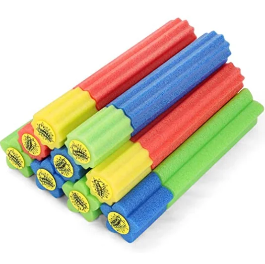 
9 Pack Water Shooter Guns Pool Toys Pool Noodles Summer Bulk Water Floats Blaster Foam Squirt Gun Super Lake Soaker Outdoor Set 