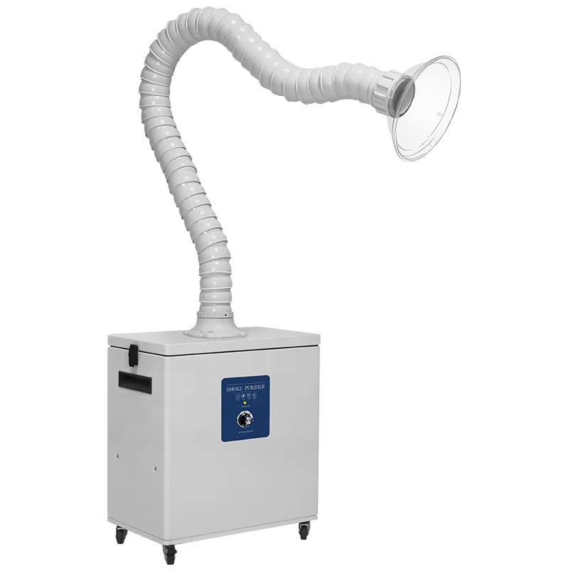 JJ1001 Mobile Medical Laser CO2 Smoke Evacuator Dental Air Extractor