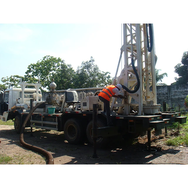 Hanfa Group HFC600 Water Well Rotary Drill Rig Machine Truck Mounted