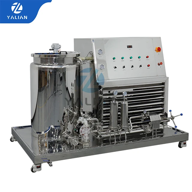 YALIAN 50l 100l 200l Perfume Making Chiller Machine Fragrance Production Equipment Perfume Freezing Mixing Filter Chilling Machine