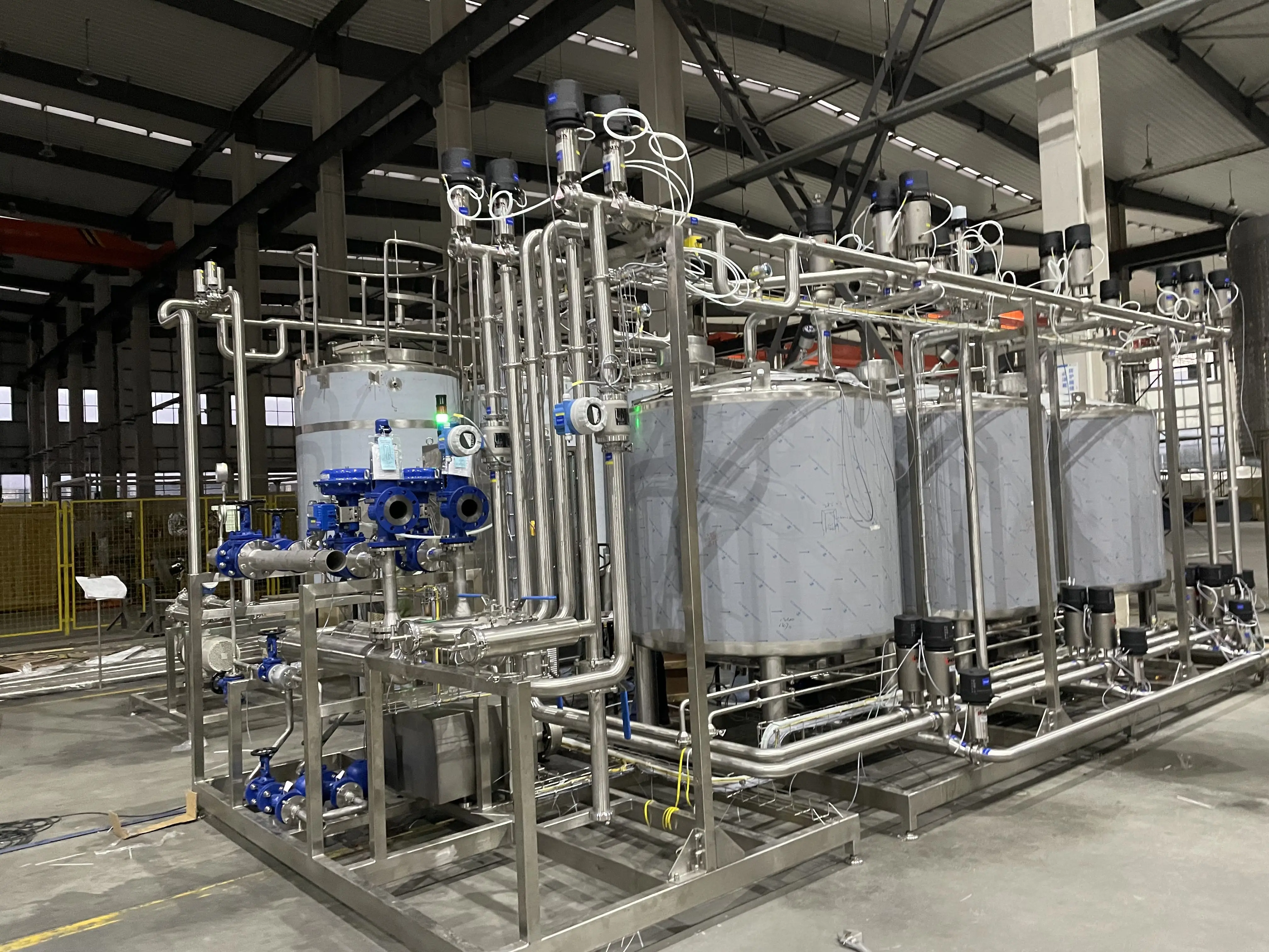 Food 1000 liter  Milk Pasteurizer Batch Pasteurizer Machines And Prices