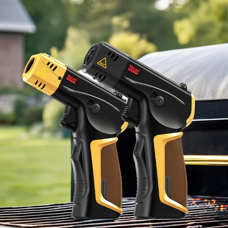 Wholesale Refill Butane Gas Torch Lighter 20000 Piezo Ignition Flame Torch Lighters for Camping