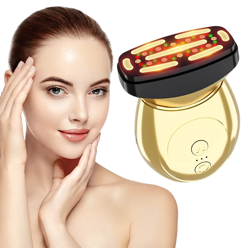 Face Massager Electric Face Lifting 3 in 1 Facial Massager Anti Aging Skin Tightening Firming Skin Care Tools for Natural Glow
