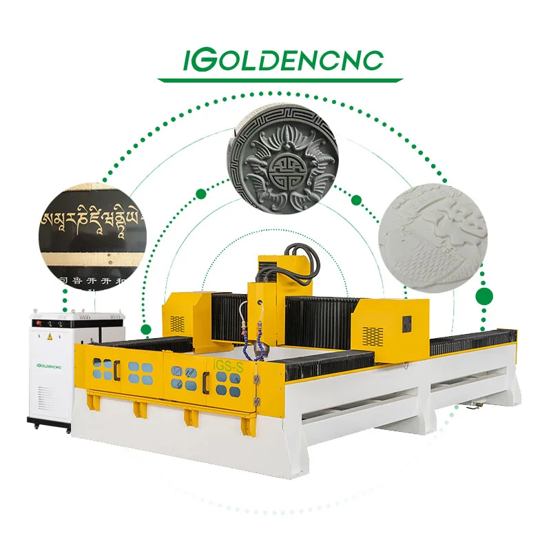 Discount Price Marble Granite CNC Carving Machine