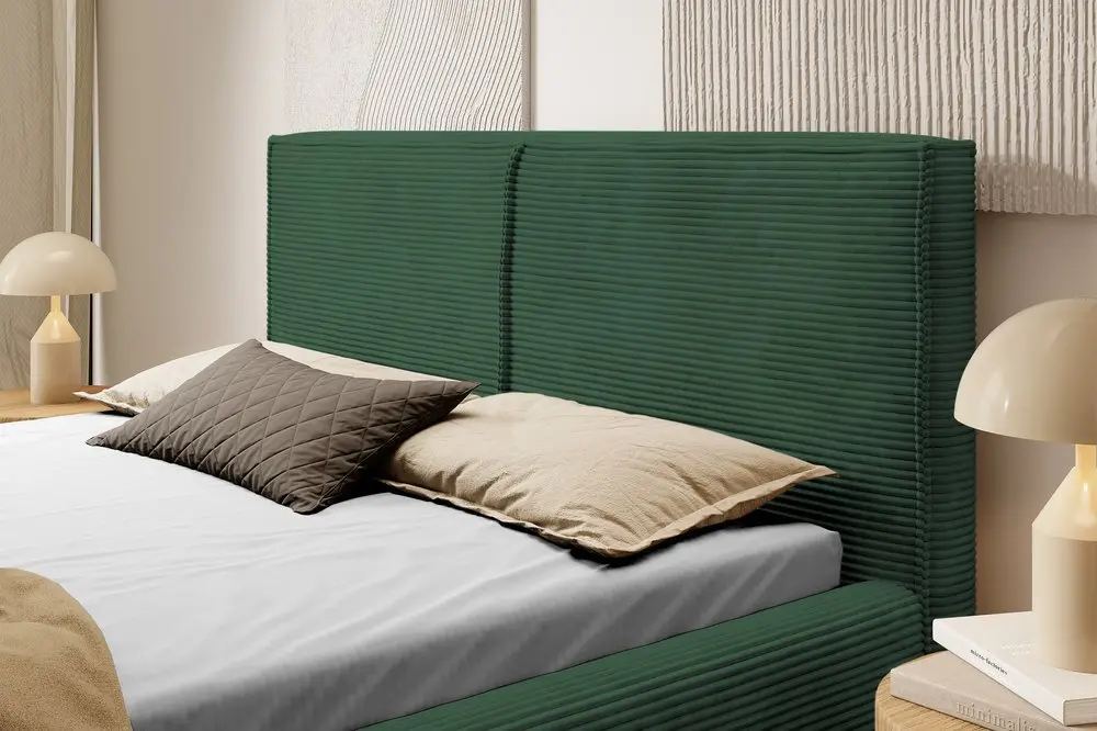 Home Furniture Bedrooms customized linen velvet fabric France modern queen beds