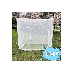 Hot Sle4 Corner Insect Protect  Portable Folding Home Decor Mosquito Net & Bed Canopy