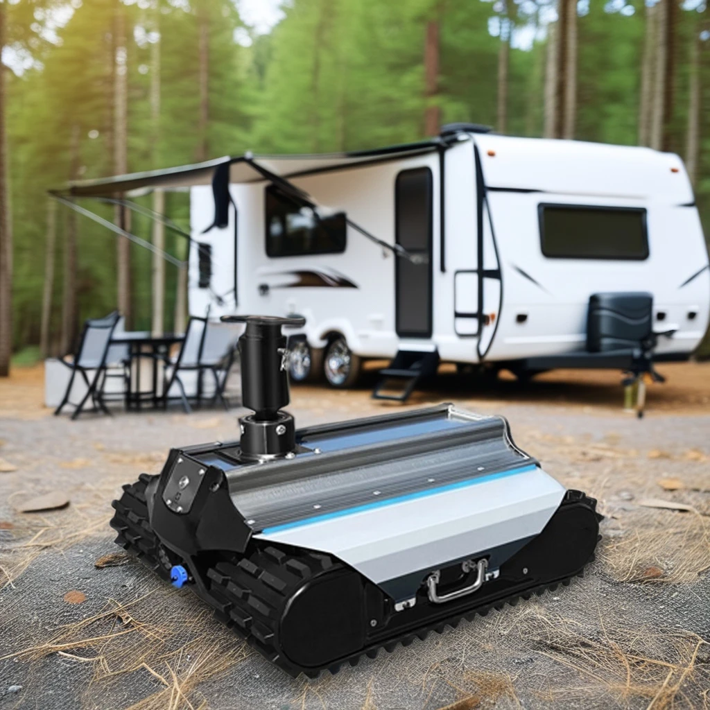 Revolutionary RV Accessory Remote-Controlled Fast Charging Mover with E-Stop for 4500kg Campers