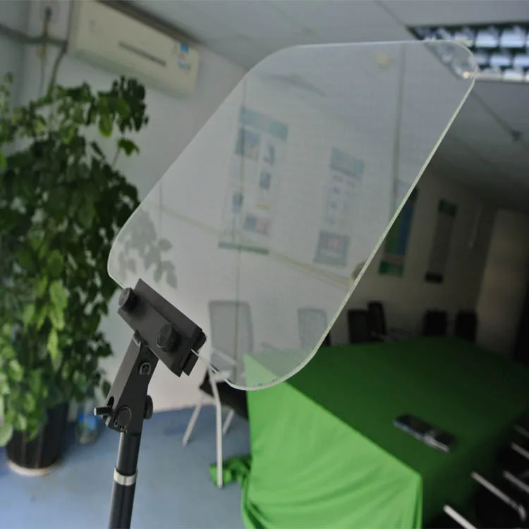 Factory customization Teleprompter  clear 2mm 3mm 3.2mm Studio, recording studio Spectroscope glass Beamsplitter glass
