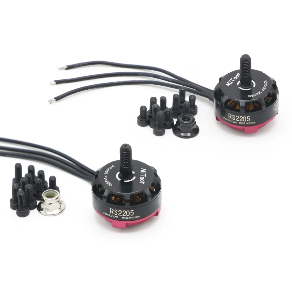 Mitoot RS2205 2300KV 2600KV бесщеточный двигатель CW CCW для Rc QAV200 210 250 FPV Quad Racing QAV R180 220 260 Мотор