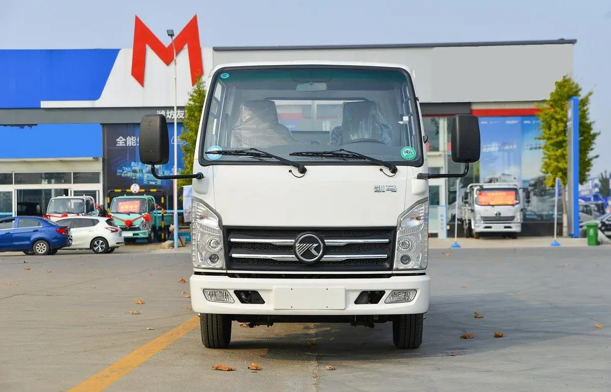 Wholesale Hot Style KAMA Chinese Mini Truck 3.25m Single 4x2 2T Gasoline Left Hand Truck Food Trucks For Sales