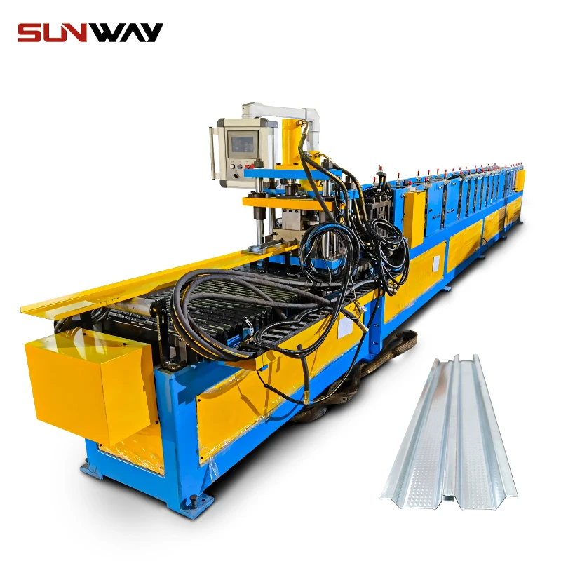 Automatic C Shaped Cable Tray Roll Forming Machine Cr12 Tool Steel Light Gauge Steel Frame Machine Roll Forming Machine