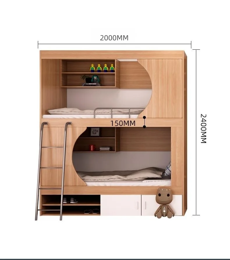 Customized Bed Designs Bunk Beds Sleeping Pods and Cabins Crafted from Durable Metal for Sophisticated Hostel Sleep Solutions