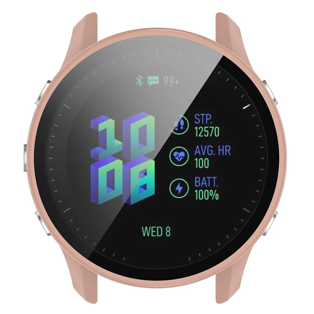 New PC+Tempered Glass Integrated watch Case For Garmin Forerunner 955 Smartwatch watch Case For Garmin Forerunner 955 watch Case