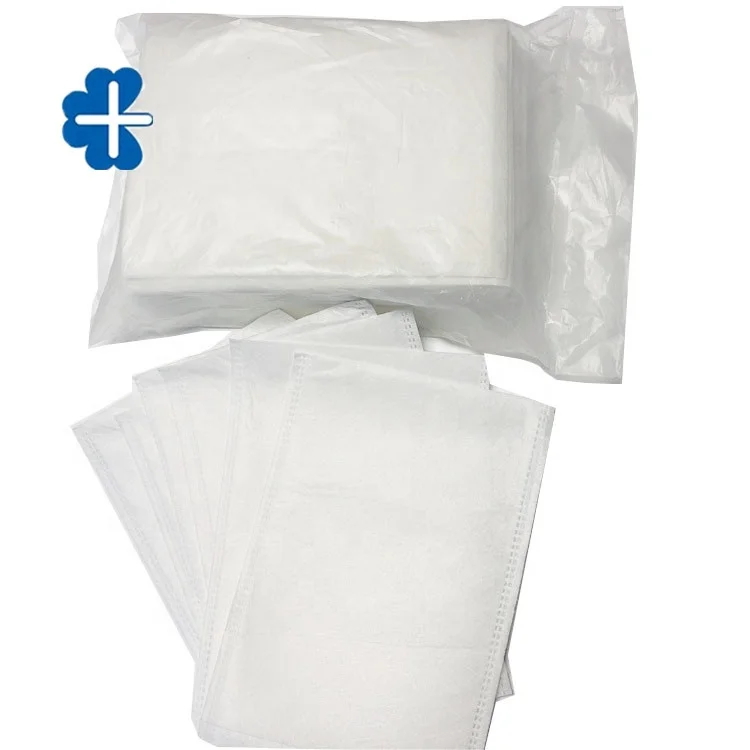 Disposable Non-woven Cleaning Molton Gloves for Hospital