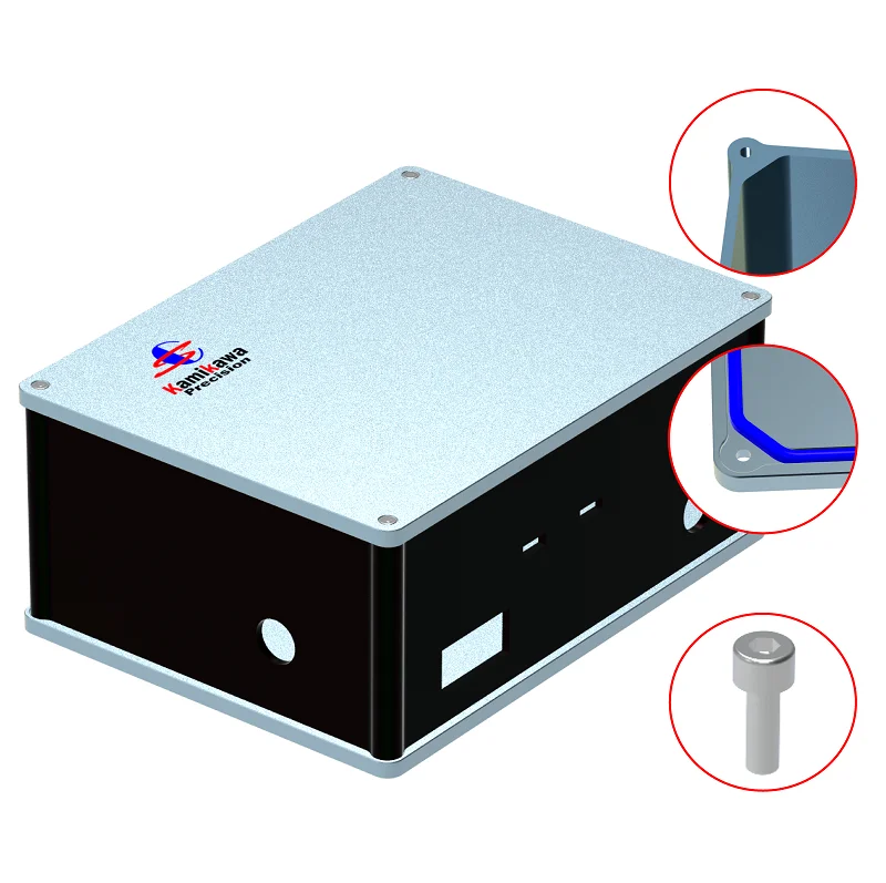 Водонепроницаемый корпус Kamikawa IP68, электрическая распределительная коробка, алюминиевый корпус от производителя, алюминиевые профили