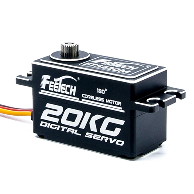 Factory Sale Digital Servo Low Profile 8.4V 20kg Coreless HV 1/8 RC Car Plane Traxxa S/HPI Racing Kyosho Tamiya Model SCX10