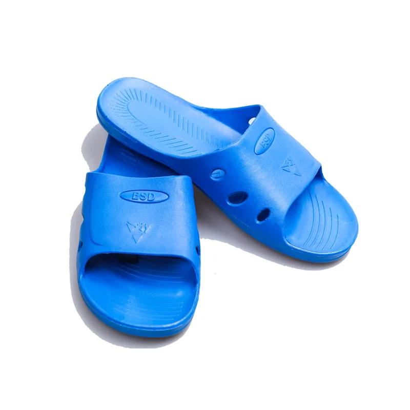 Zapatillas de seguridad en el trabajo Esd de alta calidad Deslizador Esd Spu