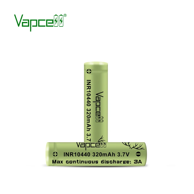 Перезаряжаемый аккумулятор Vapcell для светодиодного продукта и фонарика 10440 320 мАч 3 А новый выпуск
