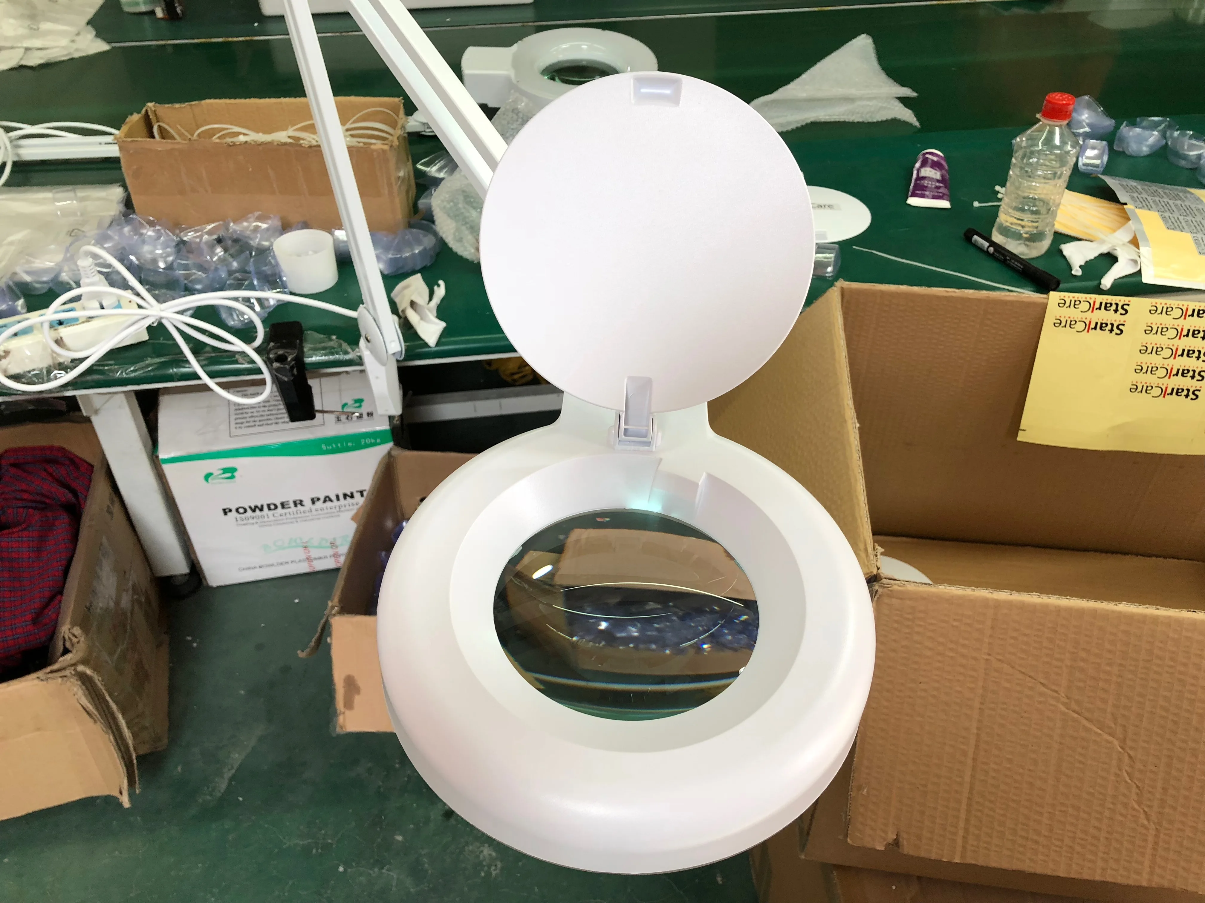 multifunction reading beauty medical physics hot sale magnifier working Industrial magnifying glasses magnifying lamp parts