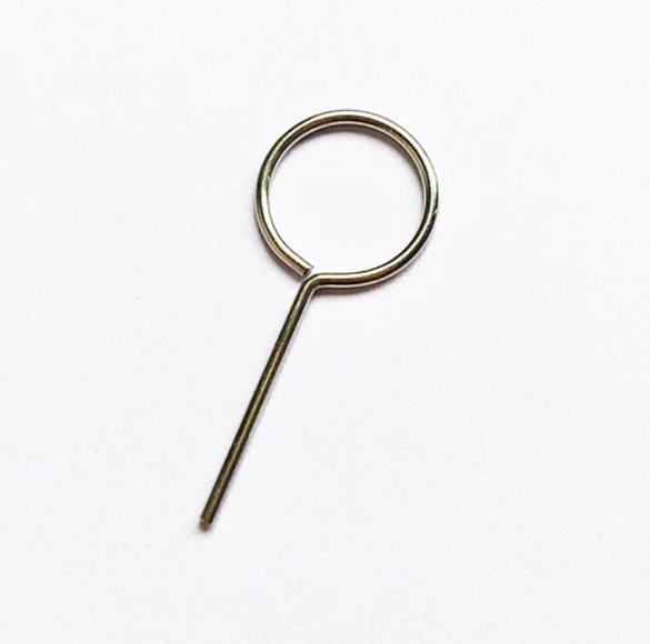 Best Selling Round Spring Stainless Steel Pin Eject Tool Sim Card Pin Remover Ejector
