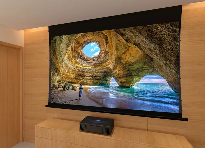 Горячая Распродажа ультракороткий экран проектора 120 дюйма 4K PET Crystal CLR для fengmi