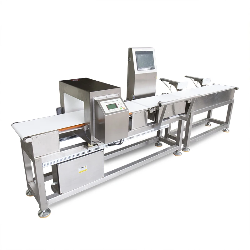 Juzheng Commodity Production Electronic Check Weigher and Metal Detector Combination