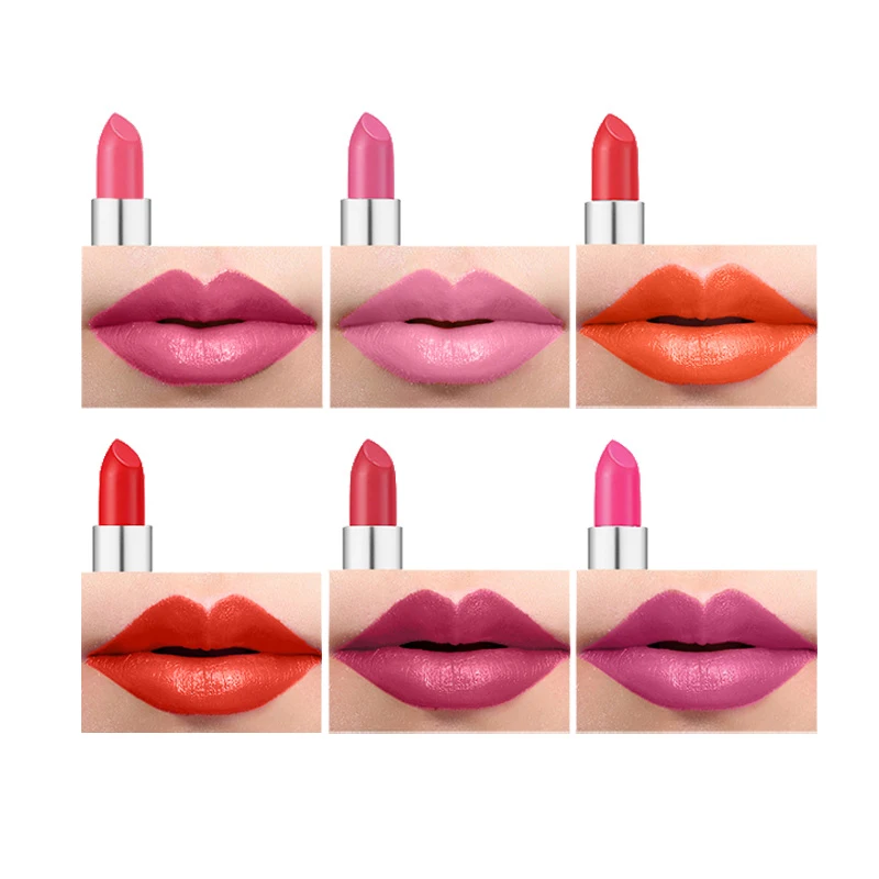 
Hot Sale Women Lip Makeup Classic Fashion Matte Black Bullet Lipstick 
