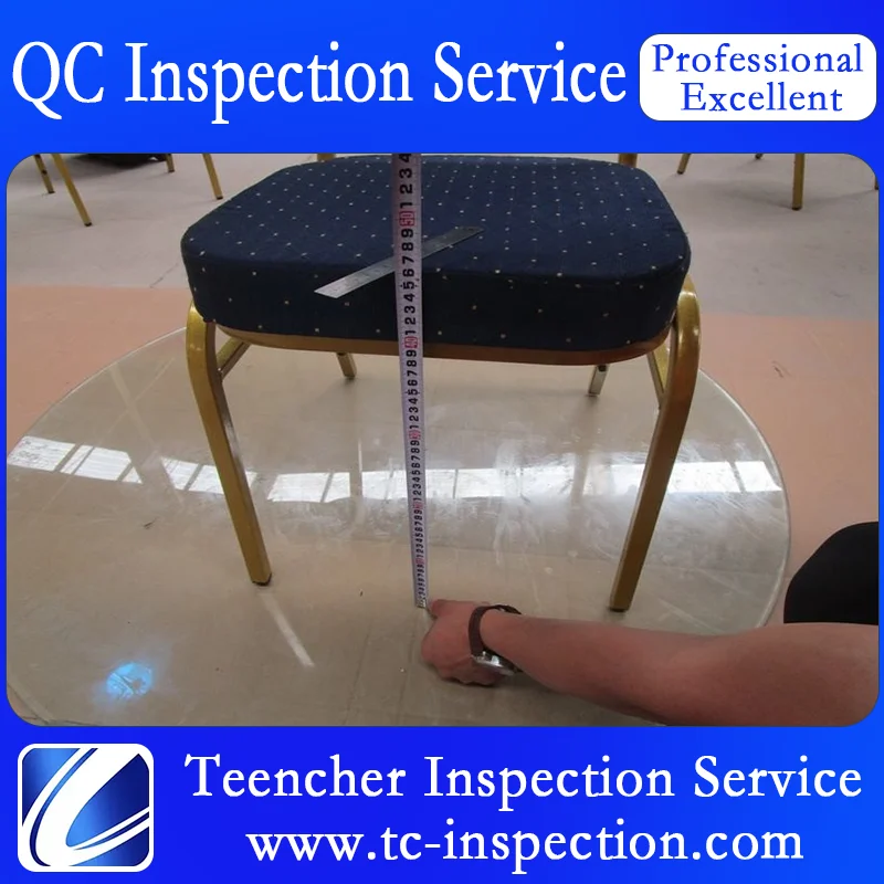 Inspection Service for Banquet Chairs in Hebei China by Third Party Inspection Agent