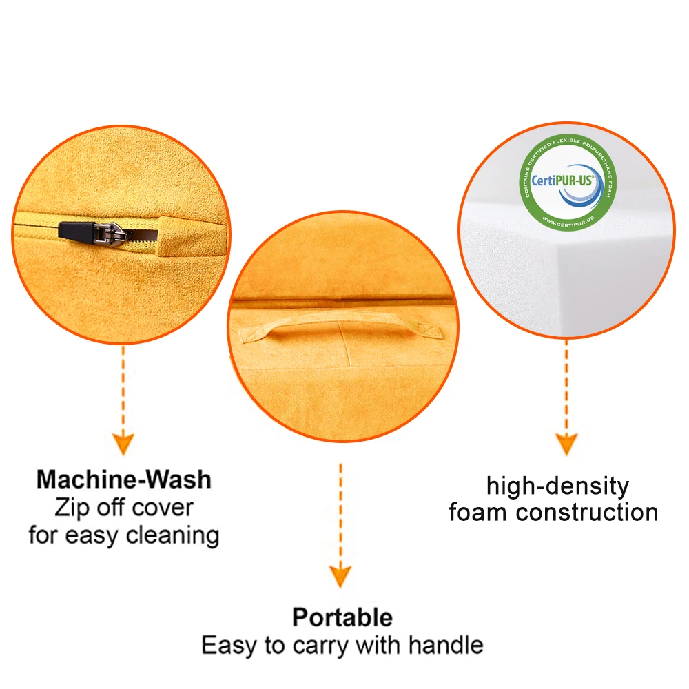 Saien  High Quality Plush Baby Cute Sofa Chair 3 in 1 Folding Layer Kids Sofa Moulder sofa for kids