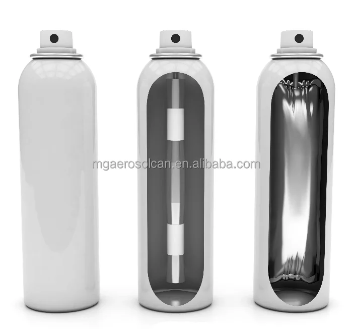 50ml- 400ml BOV Valve  aerosol spray valve and aluminum spray can for Cosmetic spray