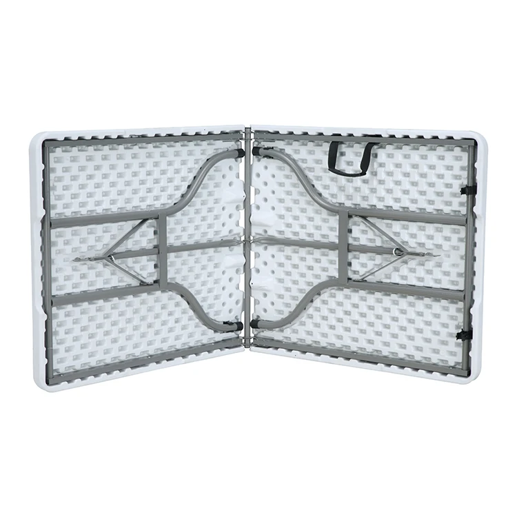 mesa de 6  furniture mounted foldable  rectangular dining table set with chair folding table with folding chairs