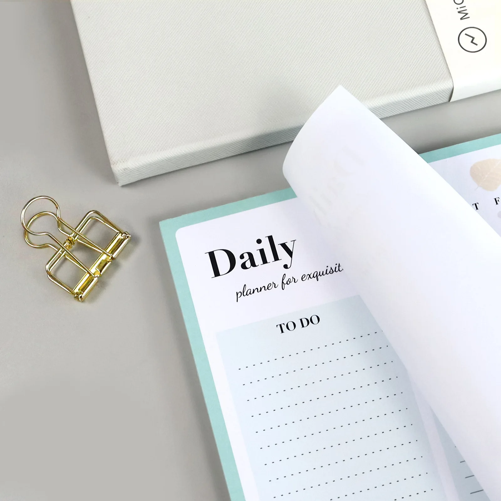 Hot Selling Wholesale To-do List Daily Weekly Planner Rip off Undated Journal Pad Print Notes Memo Pad