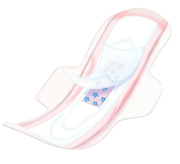 China Purity sanitary towel high absorbency lady sanitary napkin 420mm