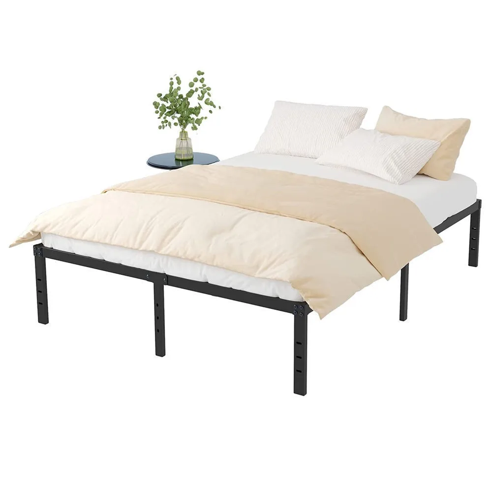 AAG Modern Space Saving Home Hotel Apartment Smart Furniture Bedroom Floor Iron Metal Queen King Twin Platform Bed Frame Base