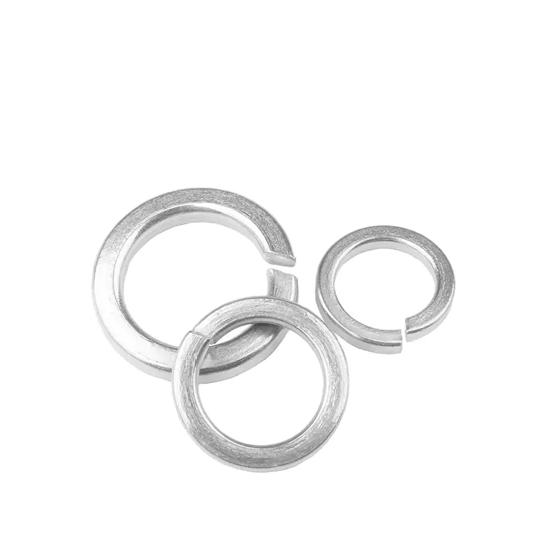 China Factory High Quality Zinc Plated Spring Washer DIN127 Spring Gasket Stainless Steel M2-M48
