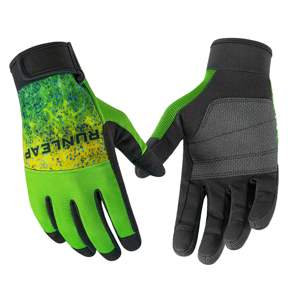 OEM Custom Touchscreen Durable Comfort Sailing Gloves Quick Drying Boating Gloves Windsurfing Kayaking Gloves