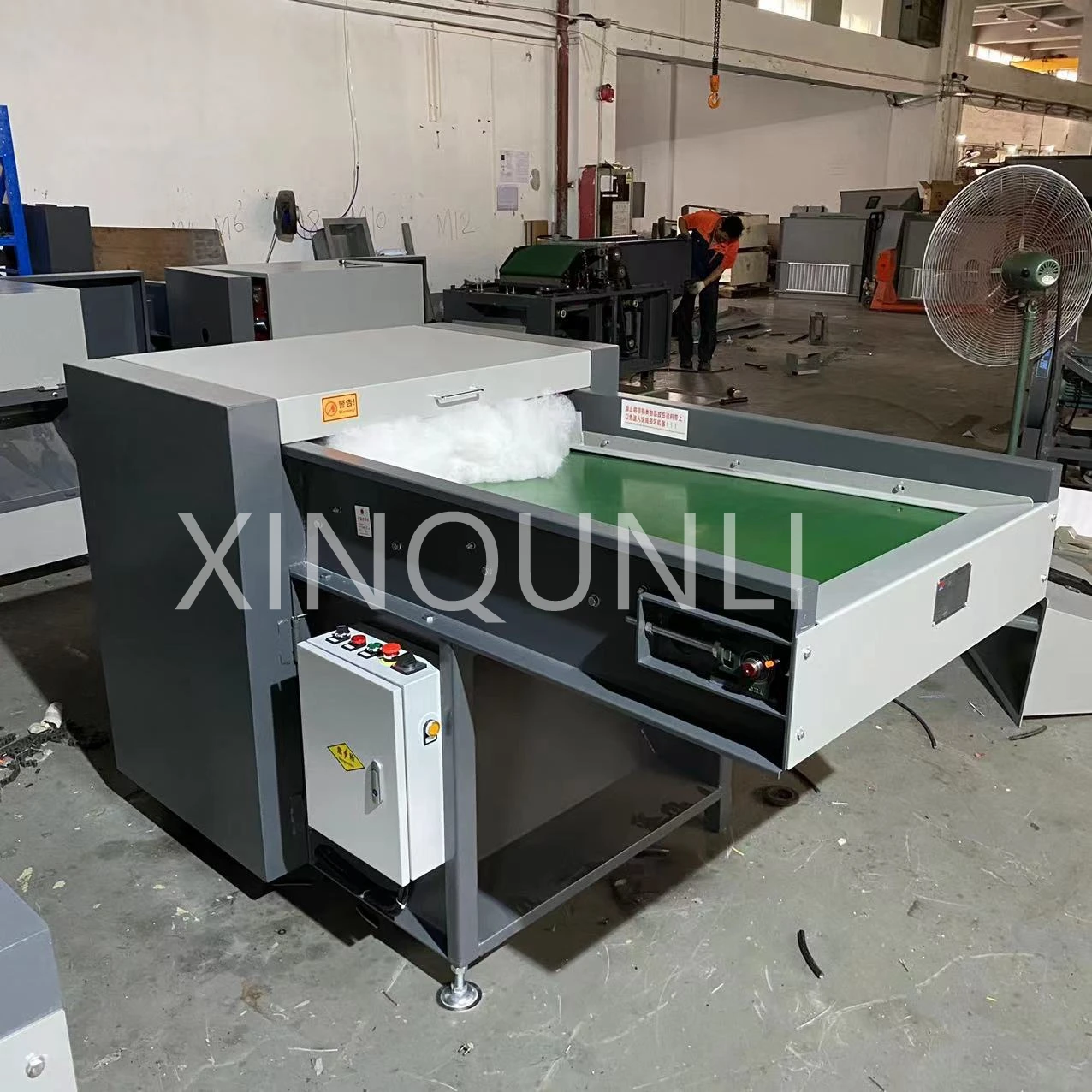 China Sale used wool carding machine fiber opening machine/bales fiber machine
