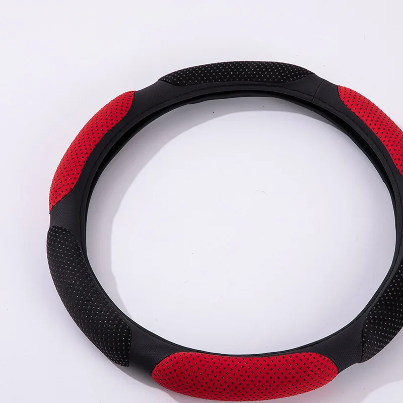 Factory Price Wholesale Sports Fashion Accessories Diy Hand Sewing Car Steering Wheel Cover