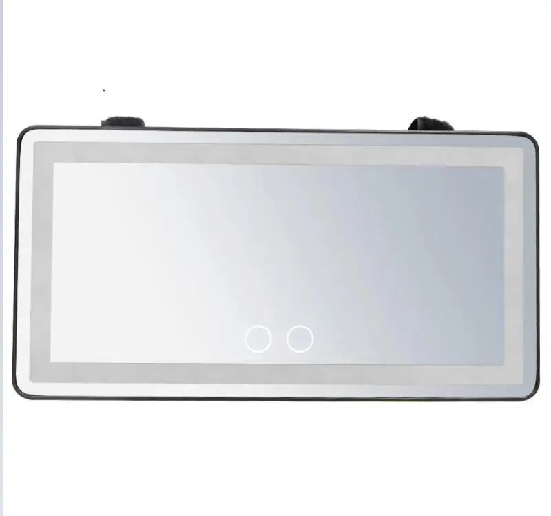 
Two Fill Light Modes Cosmetic Car Visor Makeup Mirror for Makeup LED Light Vanity Mirror 