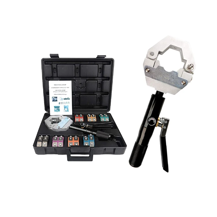 hydraulic air hose clamping making machine