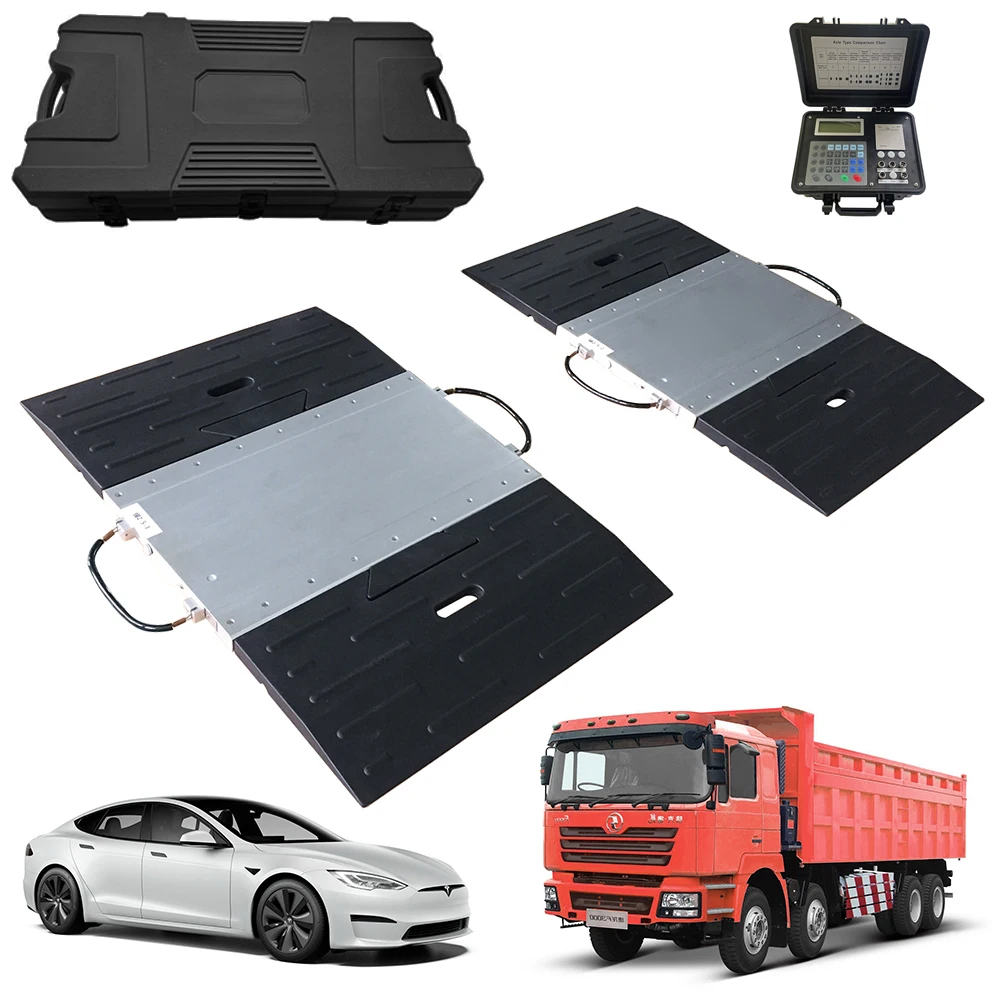 Vehicle Car Dynamic Balance System Weigh Pads Portable Truck Axle Weighing Load Scale