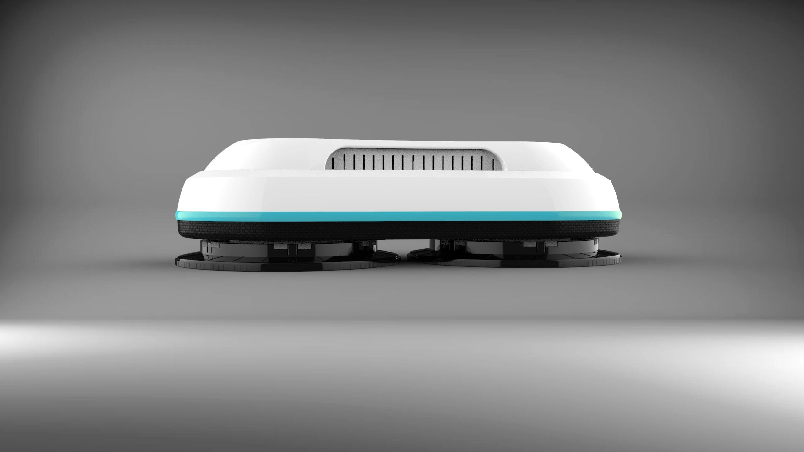  Тонкий дизайн окна очиститель робот заводской патент новый Smart White OEM поставка питание батареи время дома