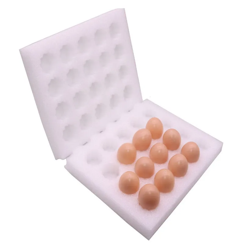 Custom Materials Packing EPE Foam for Small/Bird/quail/pigeon Eggs Packaging  with 42 Holes  Pallet Buffer Egg Storage Box