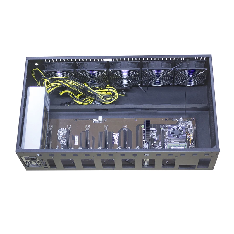 Wholesale For ONDA 8 GPU Server Case With 3300W Power Supply Chassis 70mm Spacing Motherboard AK2980 D8P In Stock